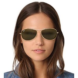 Ray Ban Cockpit Gold Sunglasses
