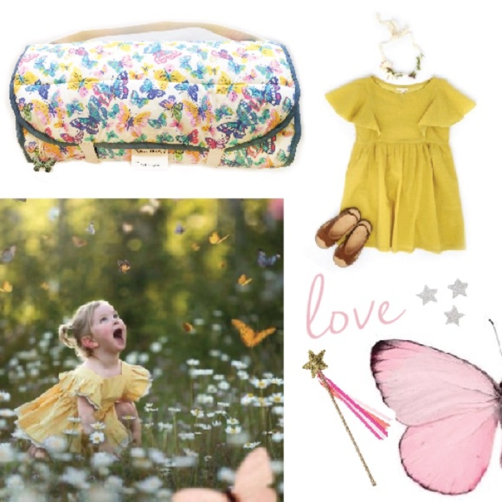 ✨ SOLD! ✨ Butterfly Children's Nap Mat