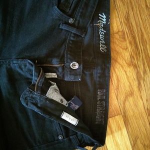 Madewell Rail Straight Black Skinny