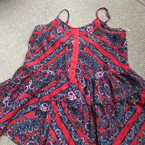Aeropostale red flirty top