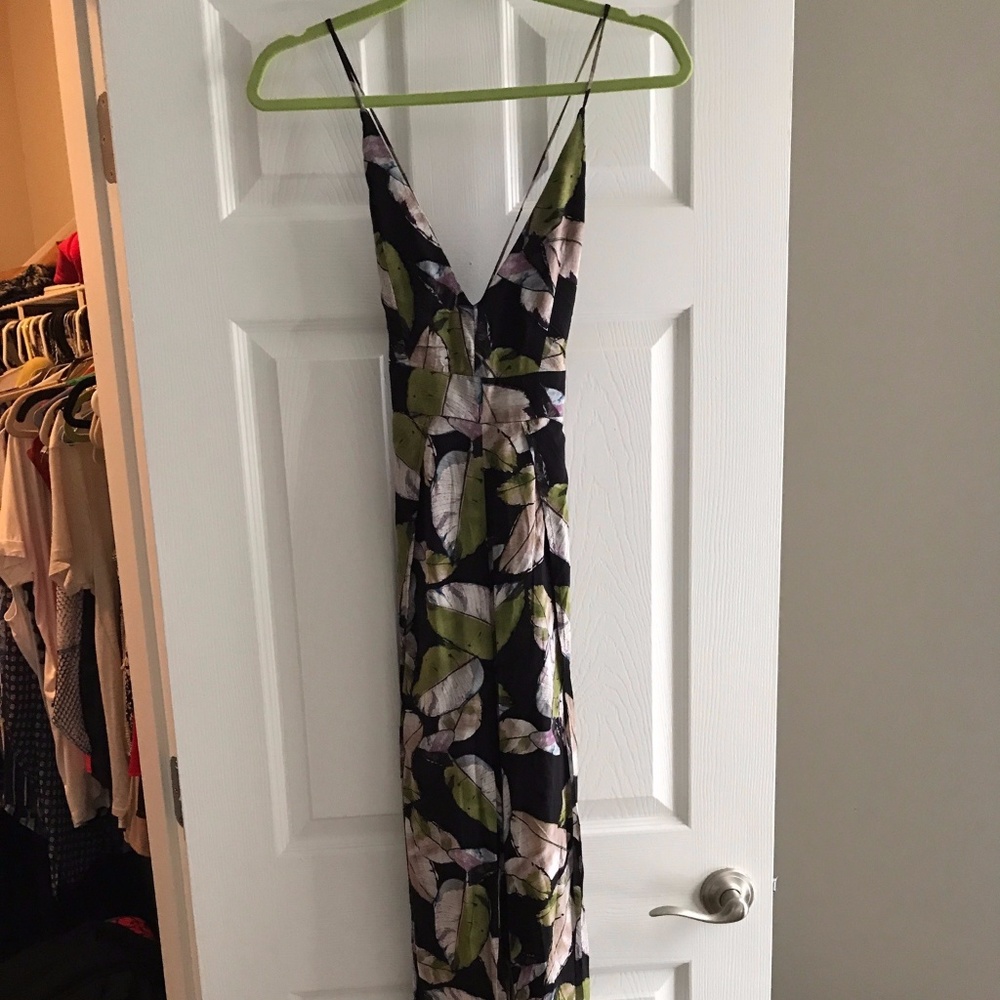 Lulu's San Tropaz Black Print Jumpsuit