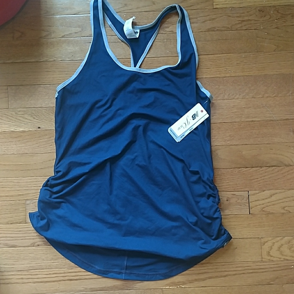 J.Cew x New Balance racer back workout tank