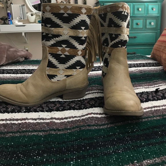 ⚡️F L A S H S A L E ⚡️Western calf-height boots - Picture 1 of 2