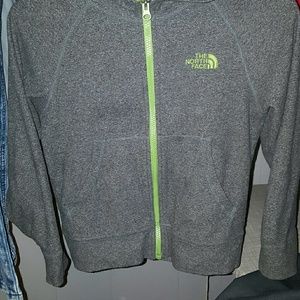 Boys North Face light weight Hoodie fleece jacket