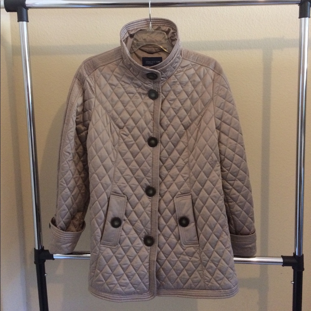 Jones New York Quilted Jacket