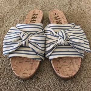 Brand New Sam&Libby Bow Sandals