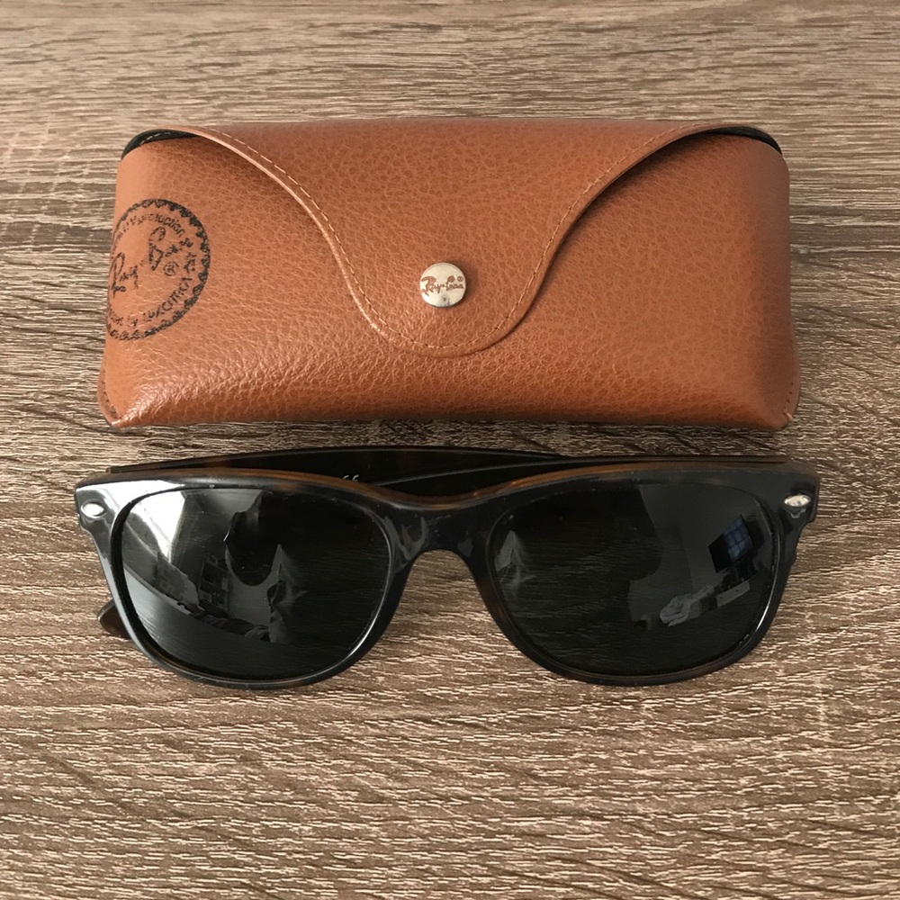 Ray-Ban Wayfarers Tortoise Green Classic G-15
