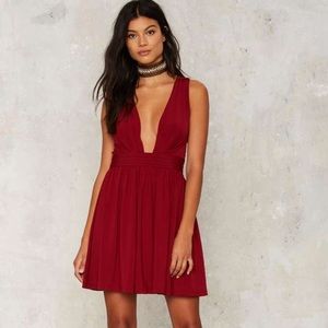 Nasty Gal Red Dress
