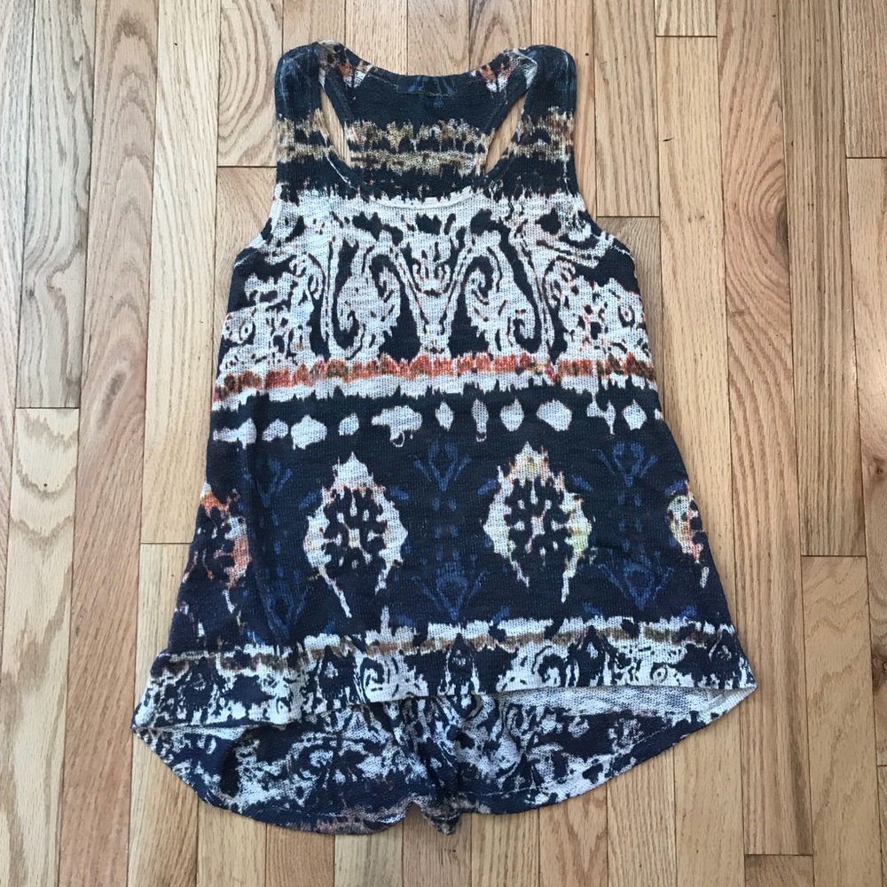 Ginger G patterned tank