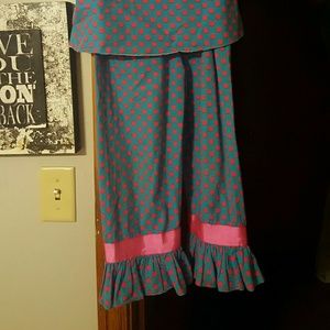 Boutique Little Girls Outfit Size 5/6