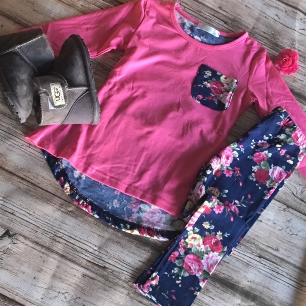 NWOT girls 2 piece outfit