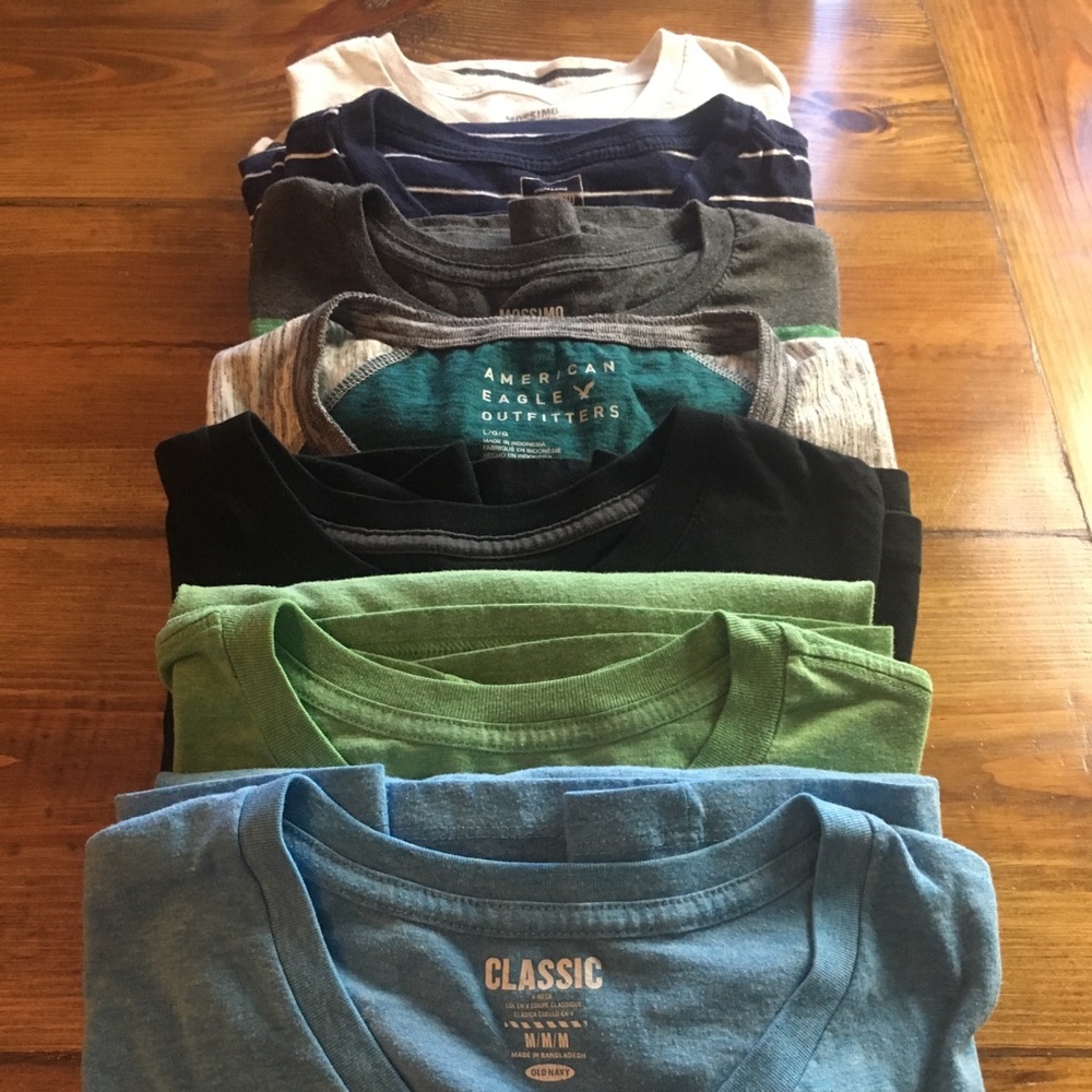 Bundle of 7 Men’s T-shirt’s