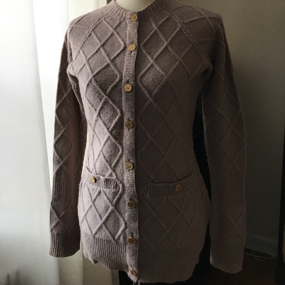 Norman Ambrose sweater cardigan