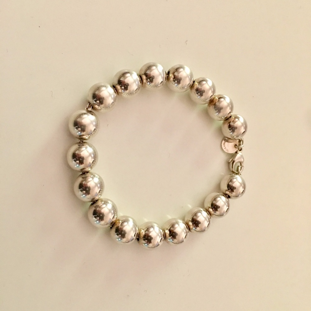 Tiffany & Co. Sterling Silver Bead Bracelet