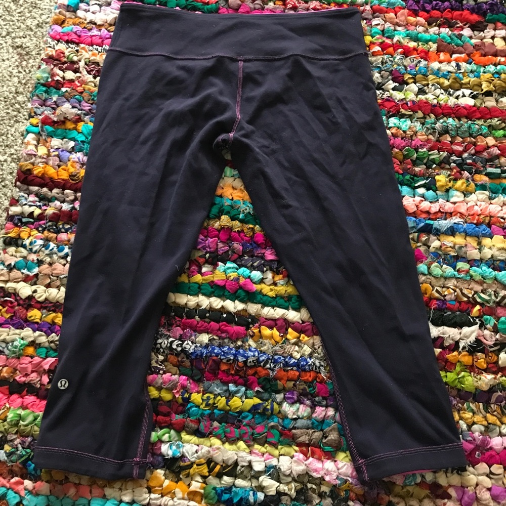 Lululemon Reversible Crop leggings
