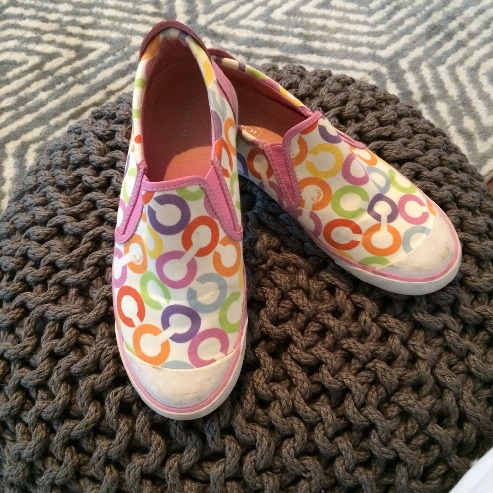 Coach size 8 sneakers