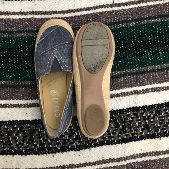 Cloud Nine denim flats - Picture 2 of 2