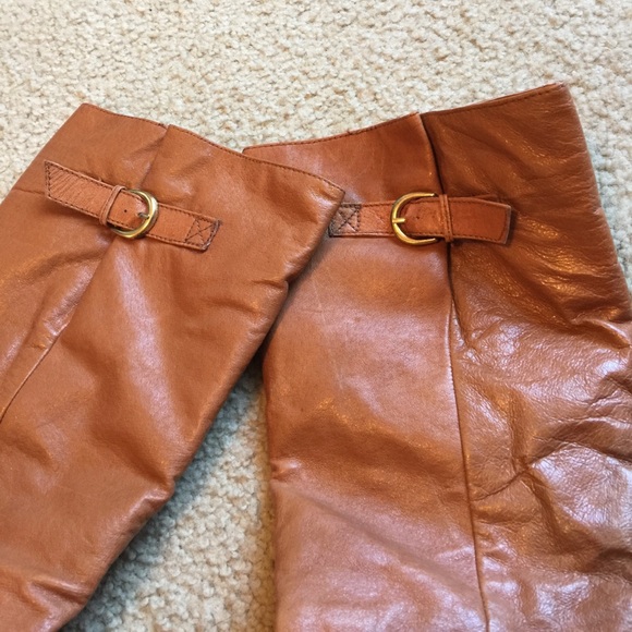 🚨Closet Clear Out🚨Nine West Cognac Boot - Picture 2 of 5