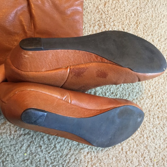 🚨Closet Clear Out🚨Nine West Cognac Boot - Picture 4 of 5