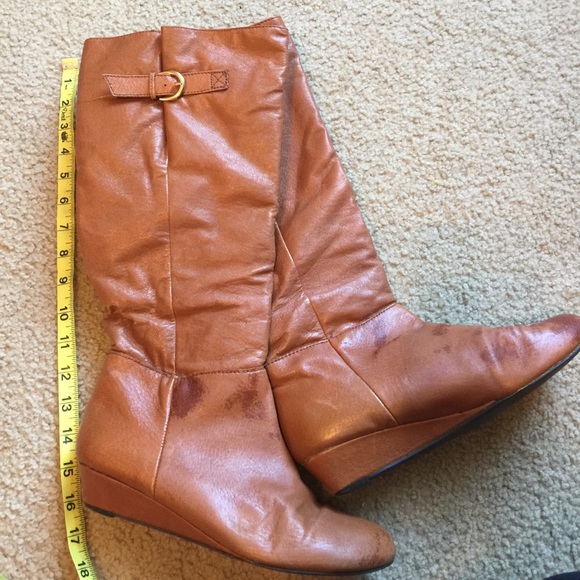 🚨Closet Clear Out🚨Nine West Cognac Boot - Picture 5 of 5