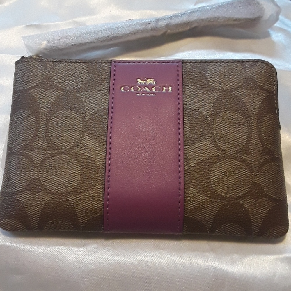 Authentic Coach Wristlet