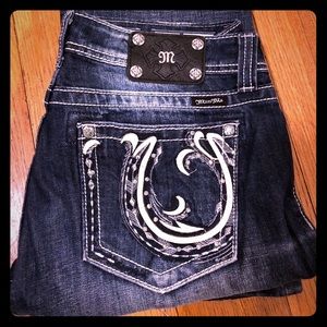 Miss Me 31 boot cut jeans.