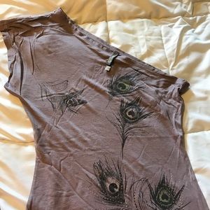 Off the should blouse