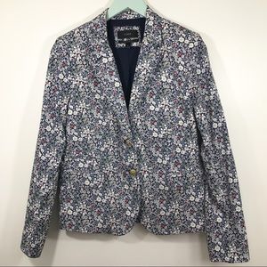J. Crew Classic Schoolboy Blazer Liberty Floral 10