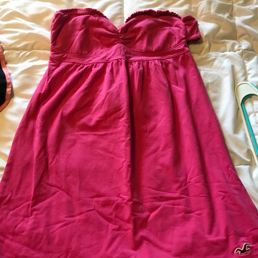 Strapless holister dress