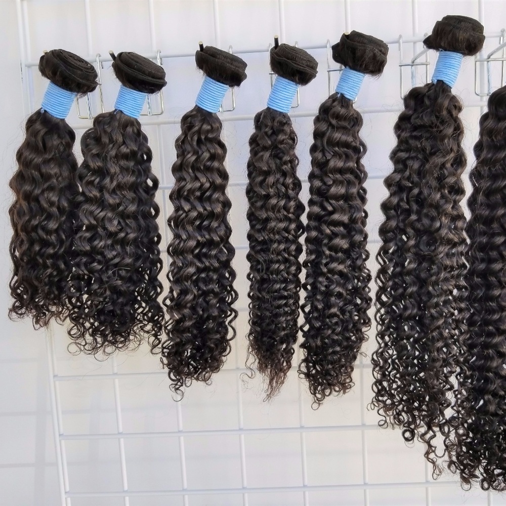 3 Bundles! 12"14"16" Curly Burmese Remy Human Hair