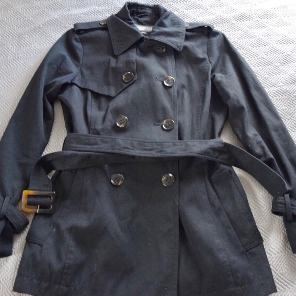 Kenneth Cole Reaction trench coat size Small