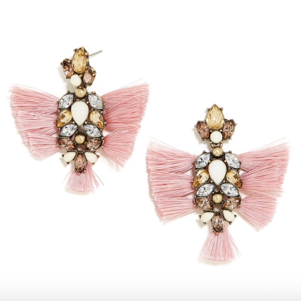 sold out in Baublebar!!! Rapunzel fringe earrings