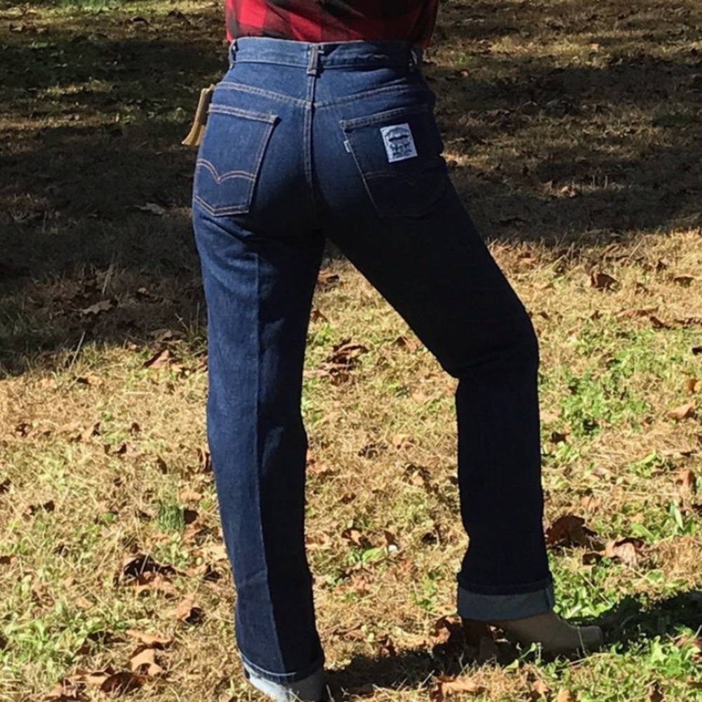 RARE Vintage 70's Levi's jeans. DEADSTOCK - Picture 3 of 7