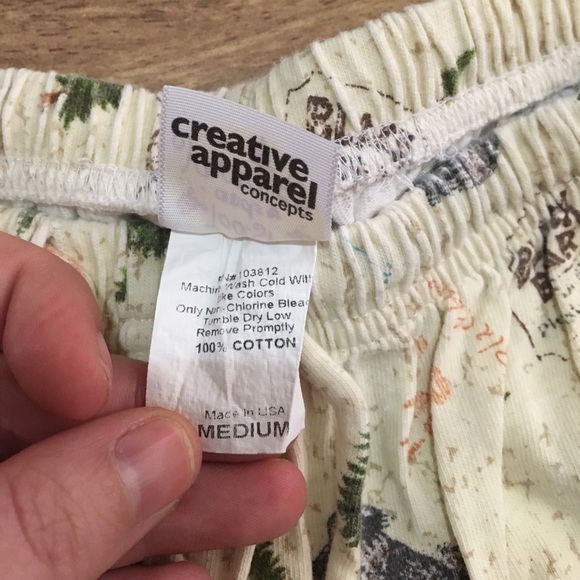 Toast and Jammie's black bear pajamas size medium - Picture 5 of 6