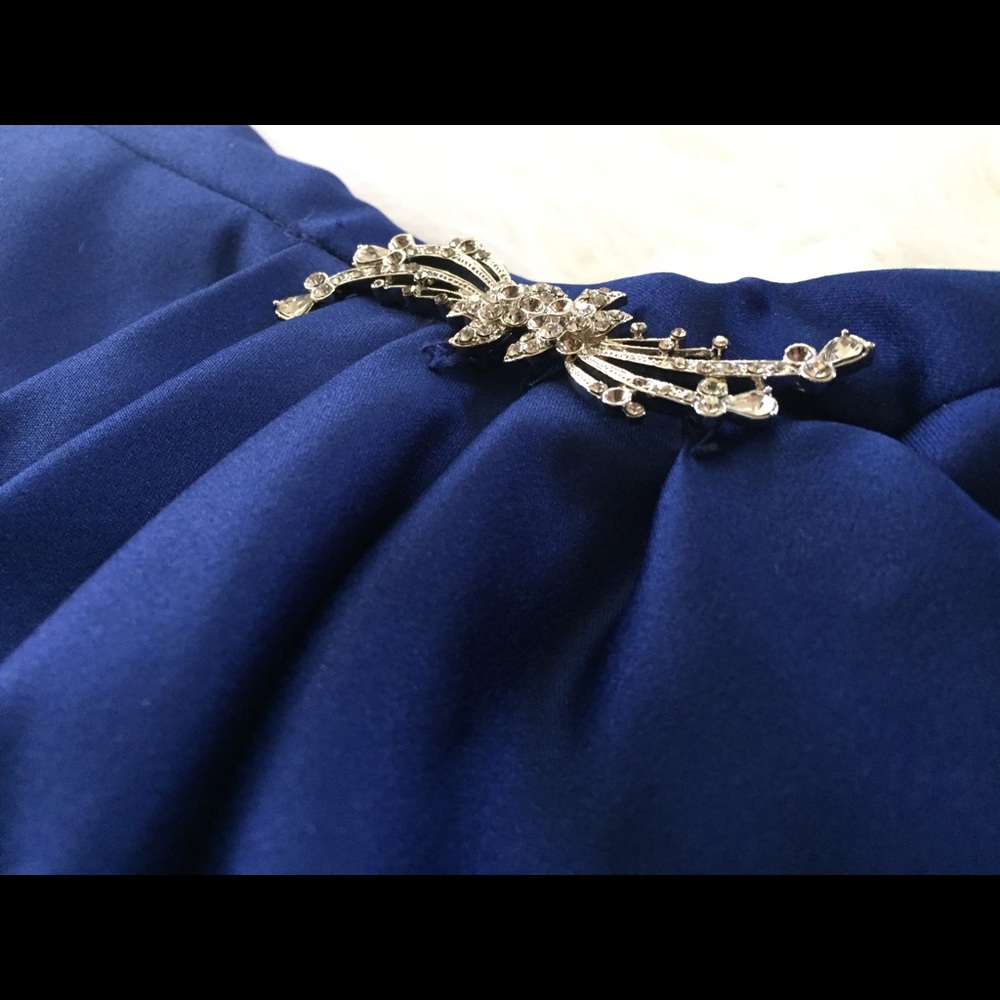 Strapless ball gown dress