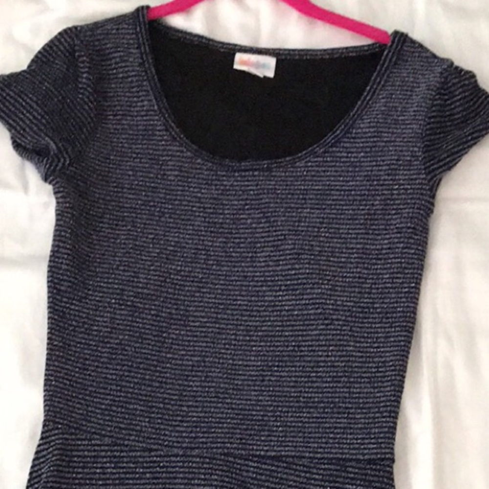 Small elegant Ana navy and silver