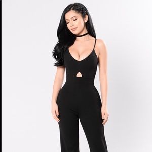 You Need It Jumpsuit - Black - New