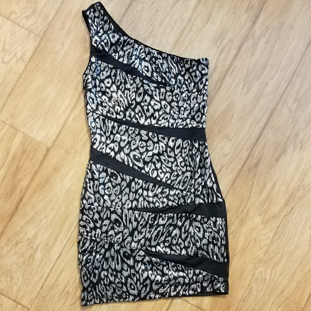 Cheetah print dress