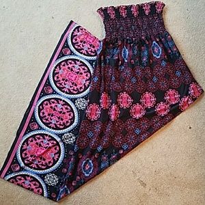 Strapless Maxi Dress