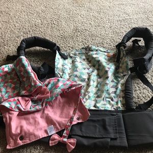 Tula with custom suck pads and hood