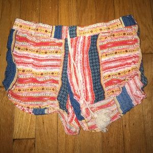 Fun summer print shorts