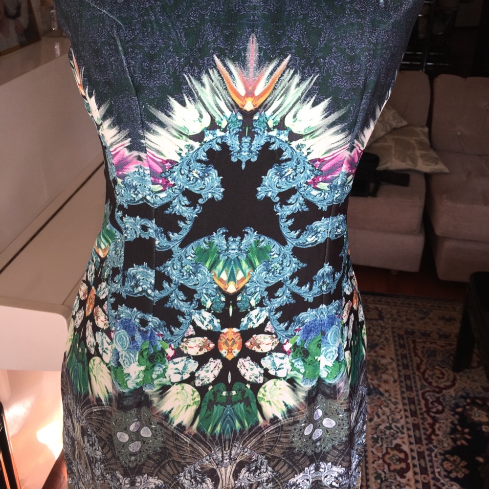 {lulus} Tribal exotic mini cocktail dress small - Picture 2 of 4