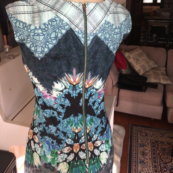 {lulus} Tribal exotic mini cocktail dress small - Picture 3 of 4