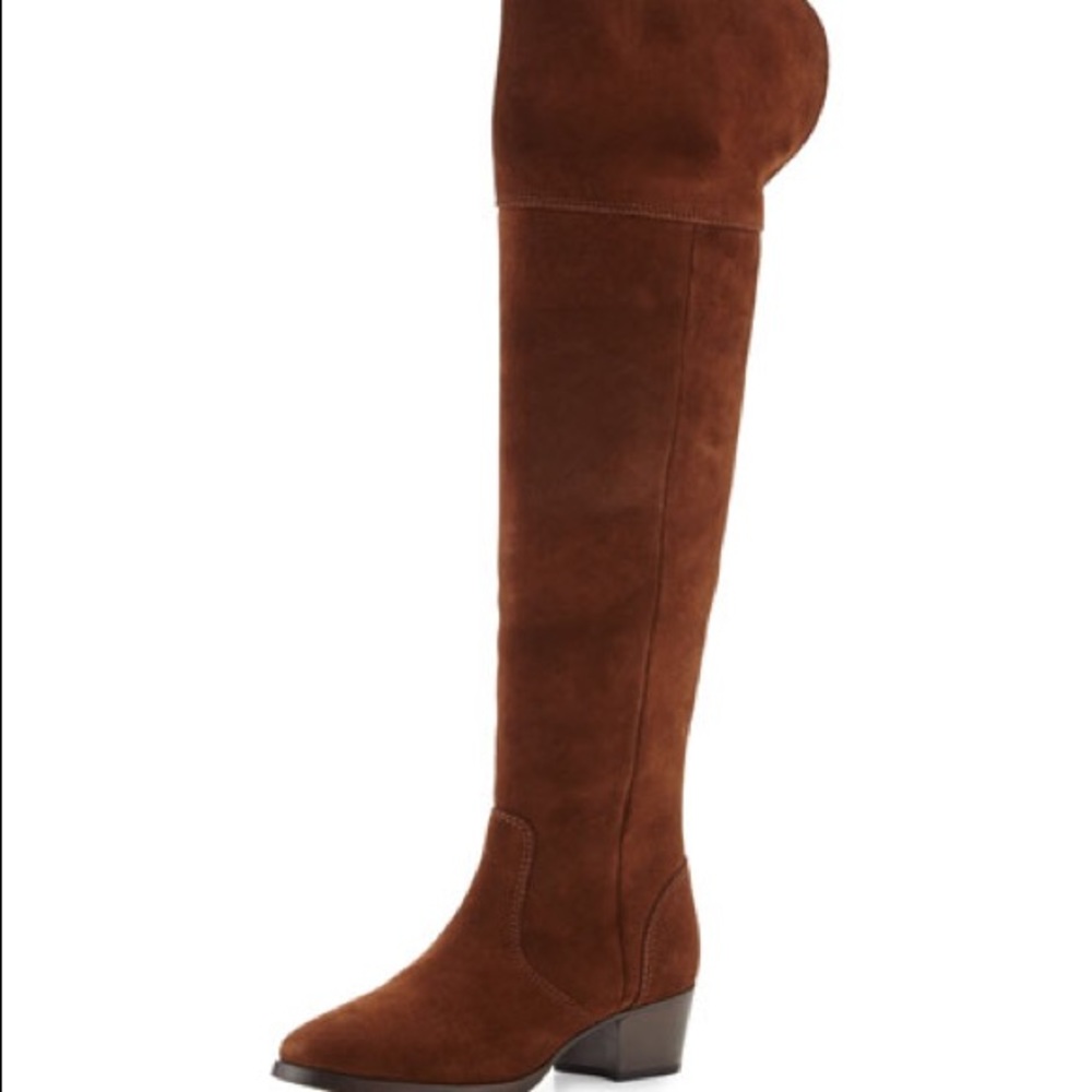 FRYE Clara OTK suede boot!