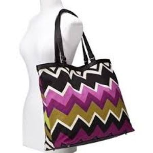 Missoni for target travel tote