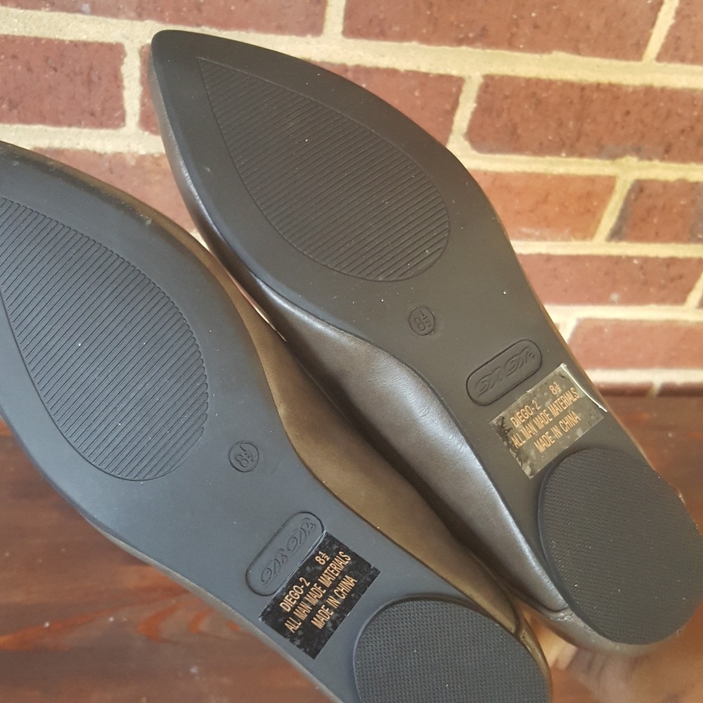 Pointed Toe Oxfords Brown Classic - Picture 4 of 5