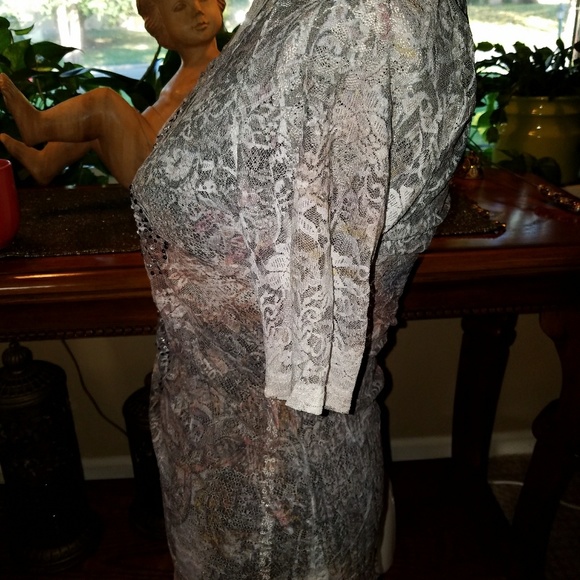 Buckle Day Trip Muted Lace💎Bling Top - Picture 4 of 8