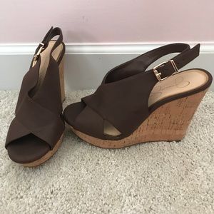 Size 6.5 Jessica Simpson wedges