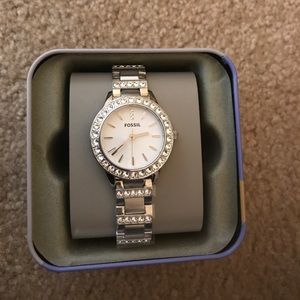 Fossil Watch Silver new