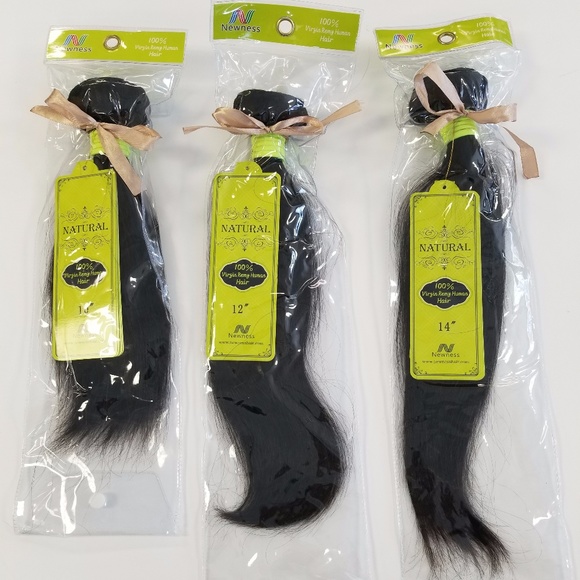 3 BUNDLES DEAL!! 12"14"16" 100% Virgin Remy Hair - Picture 3 of 4